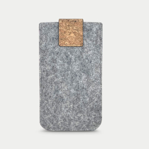 Étui pour téléphone portable pour Xiaomi POCO F6 Pro | avec fermeture magnétique et compartiment supplémentaire | gris clair - Shapes | Modèle HAKA