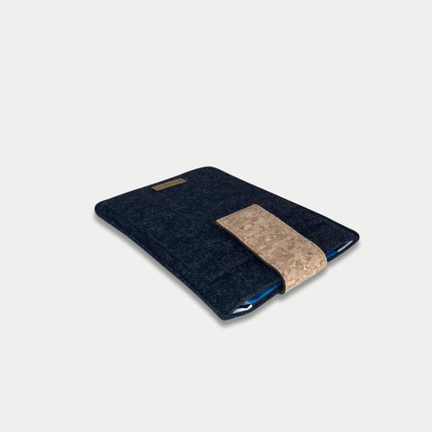 Housse pour PocketBook Verse Lite | avec fermeture magnétique et compartiment supplémentaire | anthracite - Shapes | Modèle "HAKA"