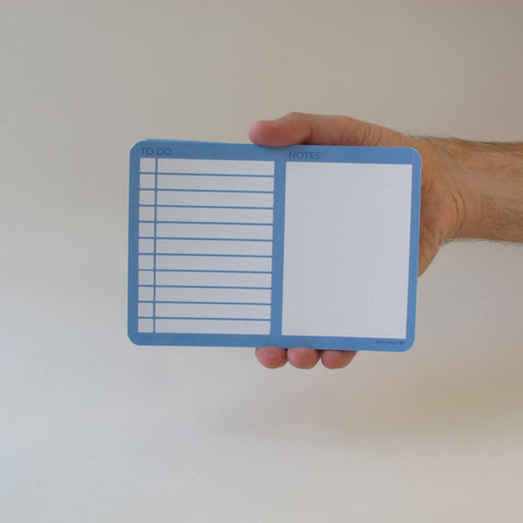 Cartes de notes « ToDo » | Pack de recharge de 50 pièces en papier recyclé