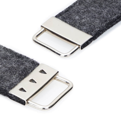 Porte-clés en feutre | anthracite