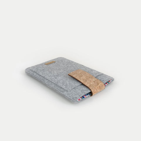 Housse pour Kindle Paperwhite Kids 12e Gén | avec fermeture magnétique et compartiment supplémentaire | gris clair - Colorful | Modèle "HAKA"
