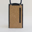 Sac bandoulière pour Google Pixel Fold | en feutre et coton bio | anthracite - bloom | modèle KEDJA