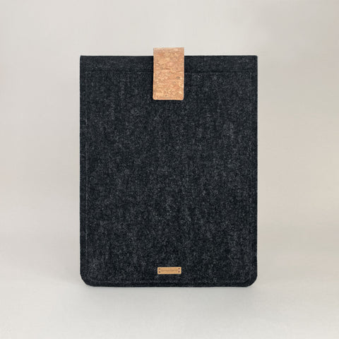 Cas pour Acer Aspire | avec fermeture magnétique et compartiment supplémentaire  | anthracite - pistes | Modèle "HAKA"