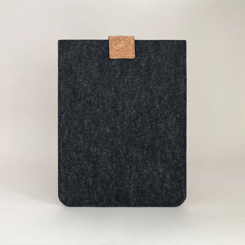 Coque pour Asus Zenbook 14 | avec fermeture magnétique et compartiment supplémentaire  | anthracite - Formes | Modèle "HAKA"