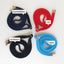 Sac bandoulière pour Samsung Galaxy S24 FE | en feutre et coton bio | anthracite - bloom | Modèle KEDJA