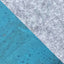 Sac pour téléphone portable à accrocher autour du cou | en feutre et coton biologique | gris clair - azur | Modèle KEDJA de luxe