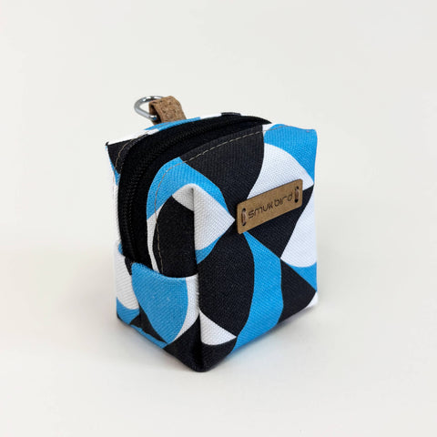 Mini-sac pour écouteurs & co. | fabriqué à partir de coton biologique | Formes de conception | Modèle PocketCube