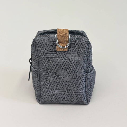 Mini-sac pour écouteurs & co. | fabriqué à partir de coton biologique | Pistes de conception | Modèle PocketCube