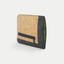Handytasche mit Kartenfach für Motorola Edge 50 neo aus Filz und Kork in anthrazit mit ZIP-Verschluss.