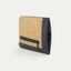 Handytasche mit Kartenfach für Samsung Galaxy A17 aus anthrazit Filz und Kork, stylish und praktisch.