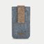 Handytasche in hellgrau für Motorola Moto G15 mit Magnetverschluss und umweltfreundlichem Design von HAKA.