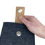 Housse pour PocketBook Verse | avec fermeture magnétique et compartiment supplémentaire | anthracite - Rayures | Modèle "HAKA"