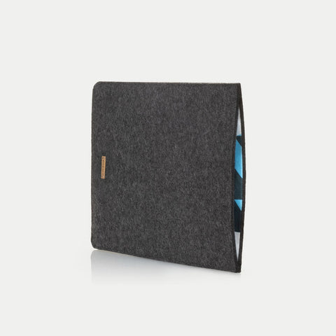 Coque pour Asus TUF Gaming | en feutre et coton biologique | anthracite - Formes | Modèle "LAISSER"