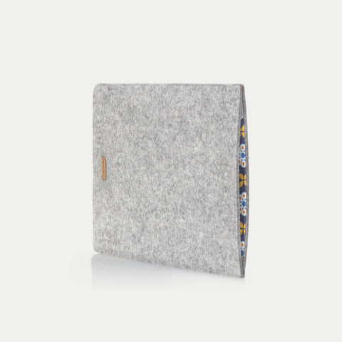 Coque pour Samsung Galaxy Book 3 360 | en feutre et coton biologique | gris clair - Bloom | Modèle "LAISSER"