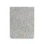 Étui pour Lenovo IdeaPad | en feutre et coton biologique | gris clair - Coloré | Modèle "LAISSER"