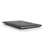 Coque pour MacBook Pro M3 16.2 | en feutre et coton biologique | anthracite - rayures | Modèle "LAISSER"