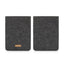 Housse pour PocketBook Verse Pro Color | en feutre et coton bio | anthracite - bloom | Modèle "LET"