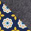 Housse pour PocketBook Verse Pro Color | en feutre et coton bio | anthracite - bloom | Modèle "LET"