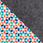 Coque pour reMarkable 2 | avec fermeture magnétique et compartiment supplémentaire | anthracite - Colorful | modèle "HAKA"