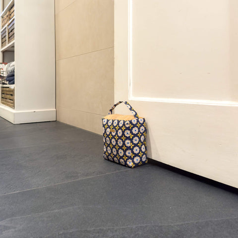 Cale-porte durable | à partir de chutes de tissu | Floraison