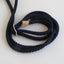 Sac pour téléphone portable à accrocher autour du cou | en feutre et coton biologique | anthracite - floraison | Modèle KEDJA