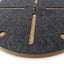Horloge murale en feutre et liège 30 cm | anthracite - noir | Conception : Odense