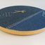 Horloge murale Wabi Sabi Denim ronde 30 cm | Jean - gold | Conception : Yokohama
