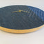 Horloge murale Wabi Sabi Denim ronde 30 cm | Jean - gold | Conception : Sapporo