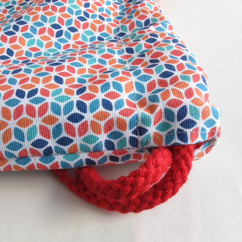 Sac de sport, sac à dos | en coton et liège | Coloré