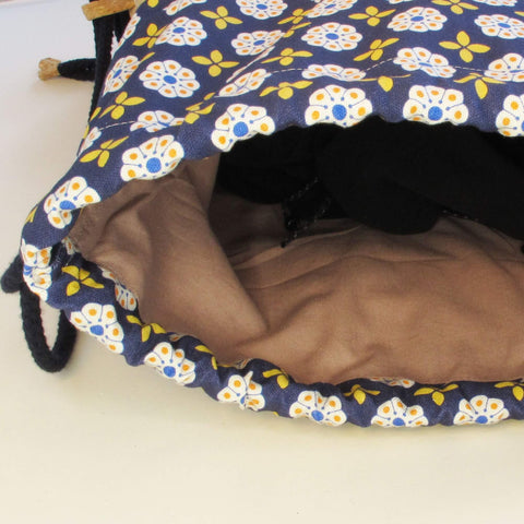 Sac à dos pour enfants, petit sac à dos | en coton biologique et liège | Floraison