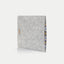 Housse pour MacBook Air M2 13,6" | en feutre et coton biologique | gris clair - Bloom | Modèle "LAISSER"