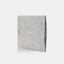 Housse pour MacBook Air M2 13,6" | en feutre et coton biologique | gris clair - pistes | Modèle "LAISSER"