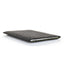 Coque pour MacBook Pro 15 | en feutre et coton biologique | anthracite - rayures | Modèle "LAISSER"