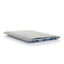 Coque pour MacBook Pro 15 | en feutre et coton biologique | gris clair - formes | Modèle "LAISSER"