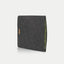 Coque pour Galaxy Tab S7 | en feutre et coton biologique | anthracite - rayures | Modèle "LAISSER"