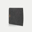 Coque pour Galaxy Tab S6 lite | en feutre et coton biologique | anthracite - pistes | Modèle "LAISSER"