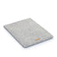 Housse pour iPad Pro 12,9" - 5e génération | en feutre et coton biologique | gris clair - rayures | Modèle "LAISSER"