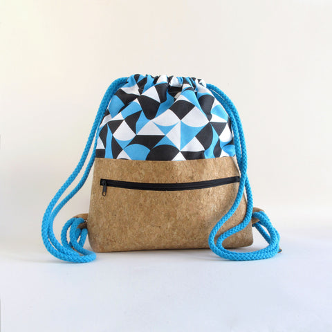 Sac à dos pour enfants, petit sac à dos | en coton et liège | Formes