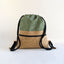Sac à dos pour enfants, petit sac à dos | en coton et liège | Rayures