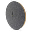 Horloge murale en feutre et liège 30 cm | anthracite - noir | Conception : Aalborg
