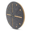 Horloge murale en feutre et liège 30 cm | anthracite - noir | Conception : Odense