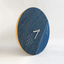 Horloge murale Wabi Sabi Denim ronde 30 cm | Jean - gold | Conception : Yokohama