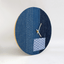 Horloge murale Wabi Sabi Denim ronde 30 cm | Jean - gold | Conception : Nagoya