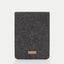 Housse pour Kindle Paperwhite 6,8 pouces | en feutre et coton biologique | anthracite - coloré | Modèle "LAISSER"