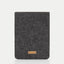 Housse pour PocketBook Verse Pro | en feutre et coton biologique | anthracite - coloré | Modèle "LAISSER"