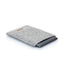 Housse pour Onyx Boox Note Air 2 Plus | en feutre et coton biologique | gris clair - floraison | Modèle "LAISSER"